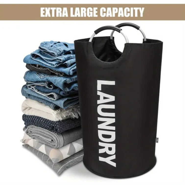 1 Gallon Waterproof Fabric Laundry Basket, Clothing Storage Basket, Household Storage Basket