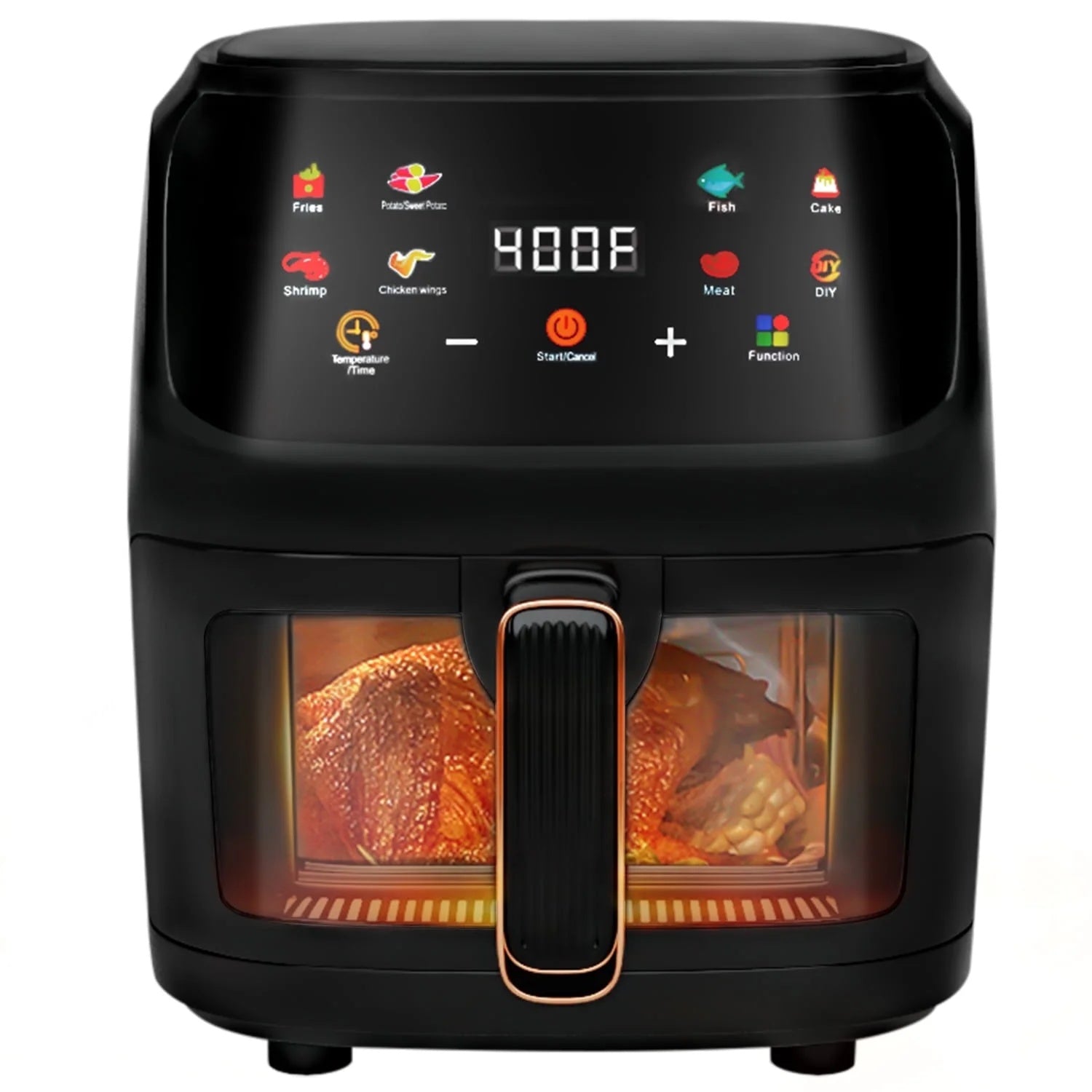 Air Fryer 7.5QT, Digital Touch Screen, Visible Window