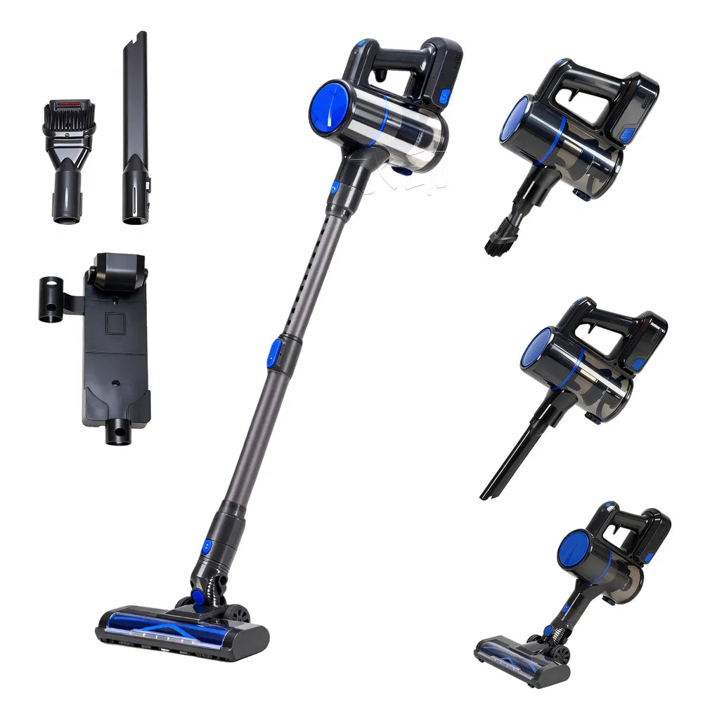 Cordless Vacuum Cleaner, Lightweight Stick Vacuum Household Anti-tangling And LED Light, Powerful Rechargeable Wireless Vacuum Cleaner